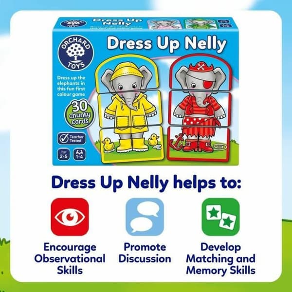 Opettavainen peli Orchard Dress up Nelly (FR)