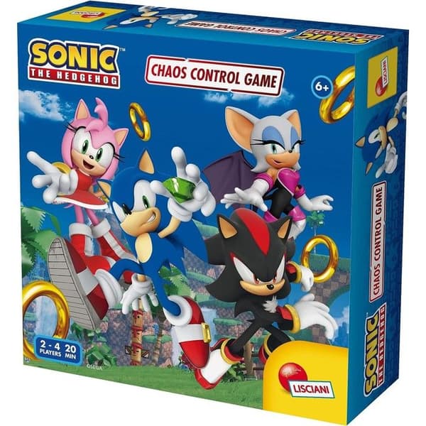 Sällskapsspel - Sonic Super Game Lisciani - Brädspel - Vit - 6 år och uppåt