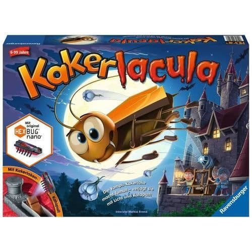 Ravensburger Kakerlacula brädspel - Modell 22300A - Max längd 20 min - För vuxna och barn