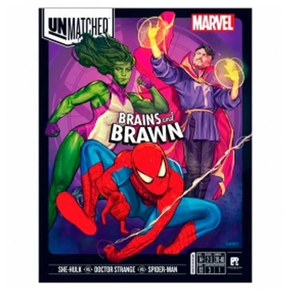Restoration Games Unmatched Marvel 5 Brains & Brawn Engelsk Brætspil