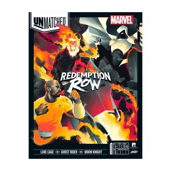 Restoration Games Unmatched Redemption Row 2022 Engelsk Brætspil