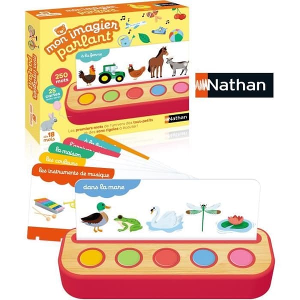 MIN TALANDE TAVLA - Lärspel - NATHAN