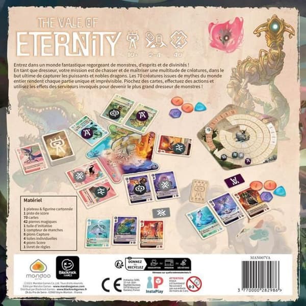 Brädspel - BLACKROCK - The Vale of Eternity - 10 år gammal - Barn - Reflektion och strategispel