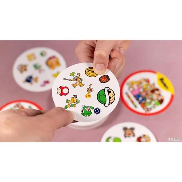 Stämningsspel - Nintendo - Dobble: Super Mario - 2 spelare eller fler - 6 år och uppåt - Fläckig färg