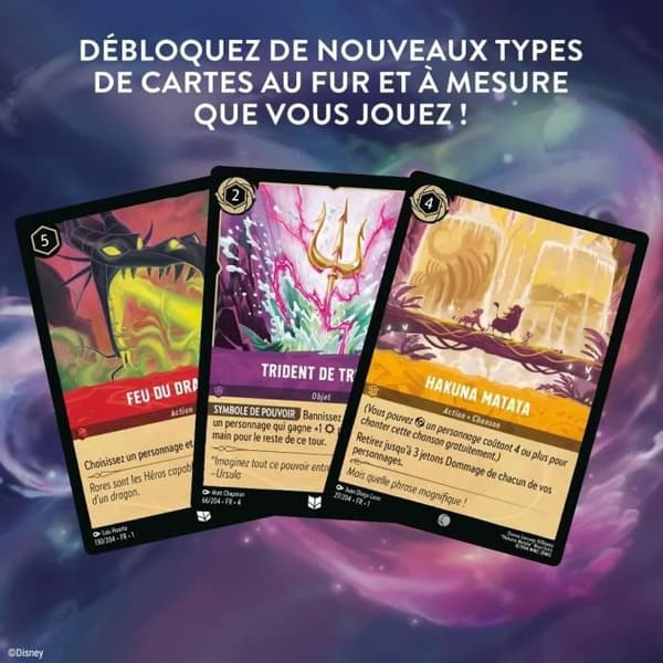 Disney Lorcana TCG: Prelude, Kortspel, från 8 år - 11098401, Ravensburger