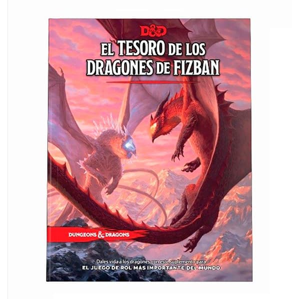 Devir Iberia D & D The Treasure Of The Dragons Of Brädspel Fizban Durchsichtig
