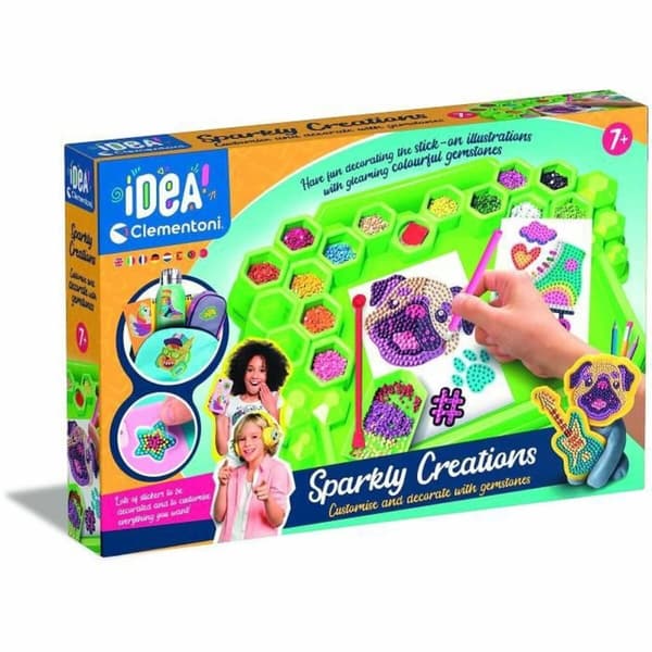 Perler Clementoni Sparkling 3D sticker creations