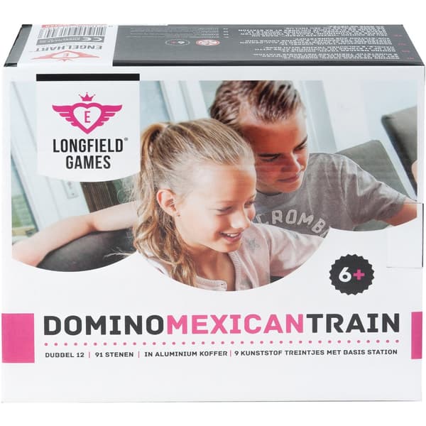Longfield Mexican Train Double 12 alumiinikotelo