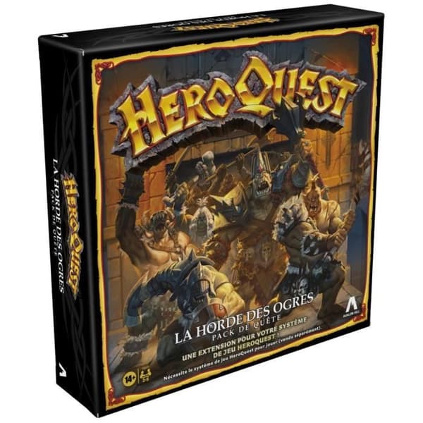 HeroQuest, The Ogre Horde Quest Pack, Brädspel, HeroQuest Game System krävs