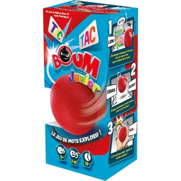 Tic Tac Boum Junior Eco Pack - Asmodee - Brädspel