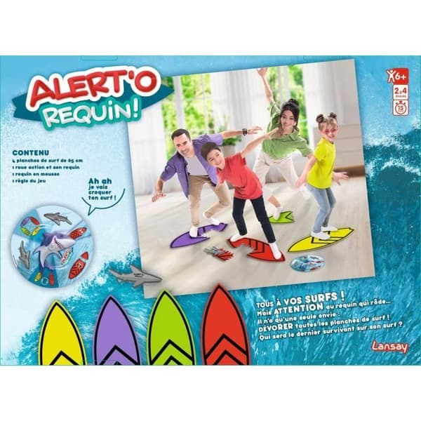 "Varna Requin!, Sällskapsspel, Stämningsskapande spel, Från 5 år, 2 till 4 spelare, Lansay"