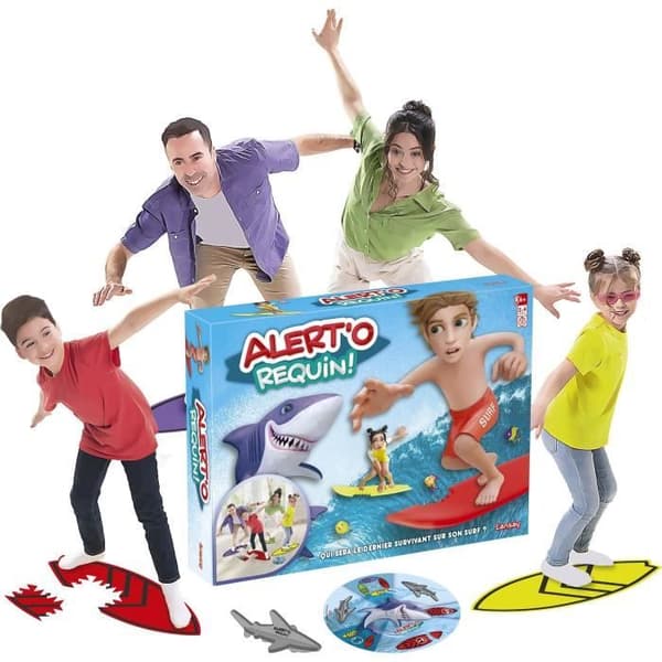 "Varna Requin!, Sällskapsspel, Stämningsskapande spel, Från 5 år, 2 till 4 spelare, Lansay"