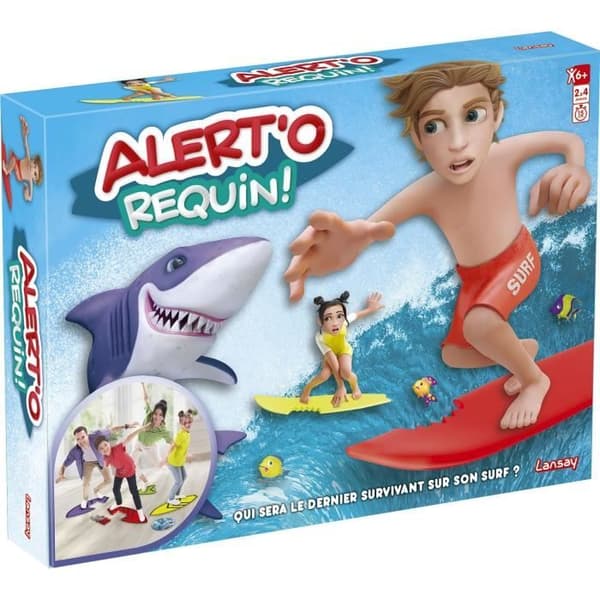 "Varna Requin!, Sällskapsspel, Stämningsskapande spel, Från 5 år, 2 till 4 spelare, Lansay"