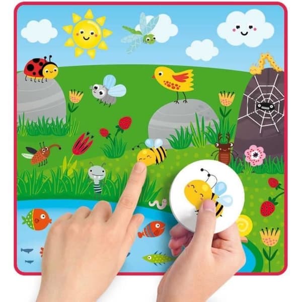 Samling av 10 utbildningsspel - CAROTINA BABY - Balanspel, Utvecklande pussel