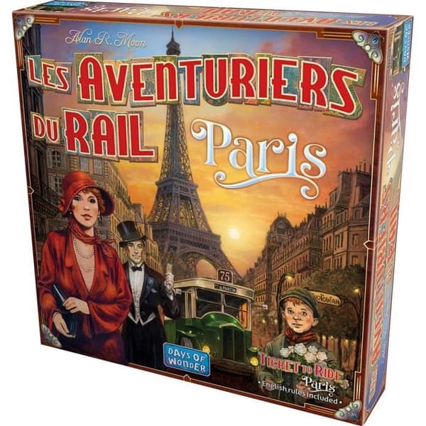 Rail Adventurers Paris - Asmodee - Från 8 år