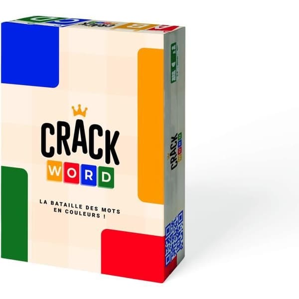 Crack Word - Strategispel - BLACKROCK - Kreativitet och list