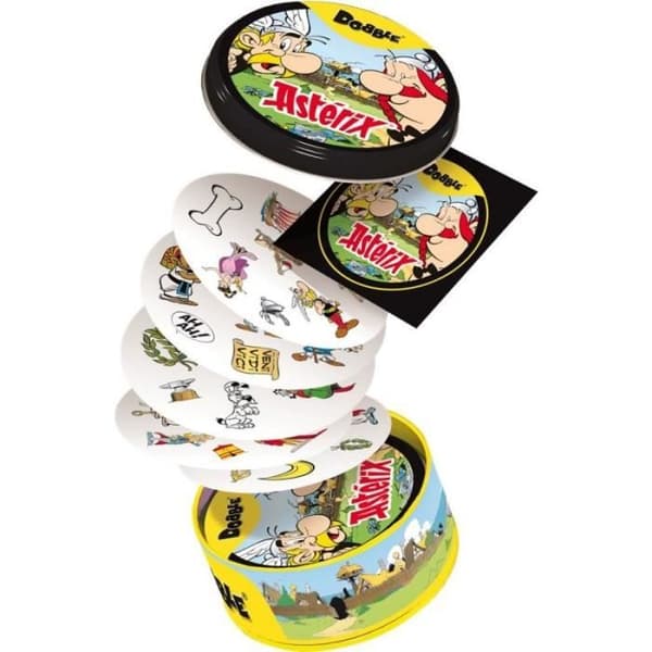 Dobble Asterix|Zygomatic - Brädspel - 5 spelvarianter - från 6 år och uppåt