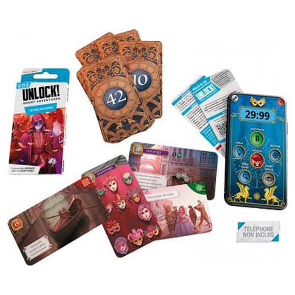 Spelstämning Asmodee Unlock! Kort Äventyr 3 Ängelns stöld