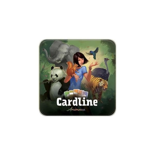 Brädspel Asmodee Cardline Animals Multicolored