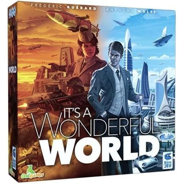 Brädspel - It's a Wonderful World - Brun - Blandat - Kortspel - 14 år - Inomhus