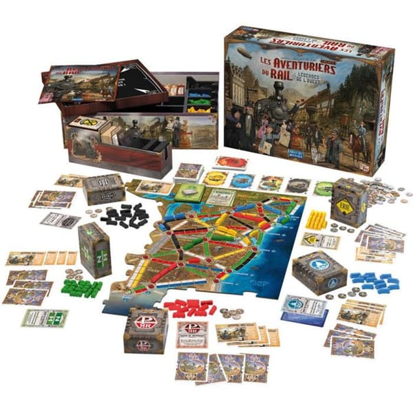 Les Aventuriers du Rail - Legacy - Brädspel