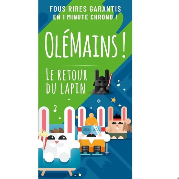 Brädspel - BLACKROCK - Olémains Kaninens återkomst - Flerfärgad - Brädspel - 30 min