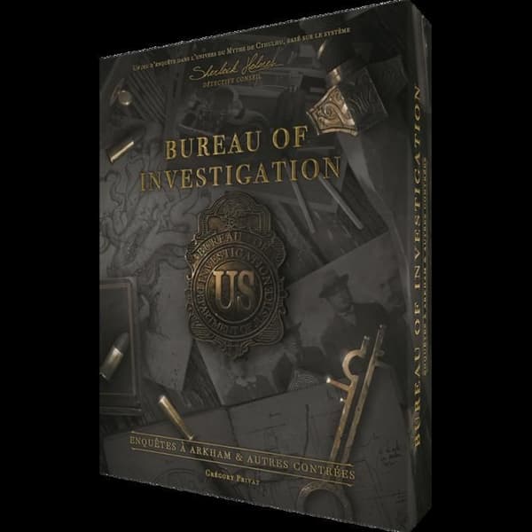 Asmodee Spel av atmosfär Utredningsbyrå Utredningar i Arkham - 9782370990389