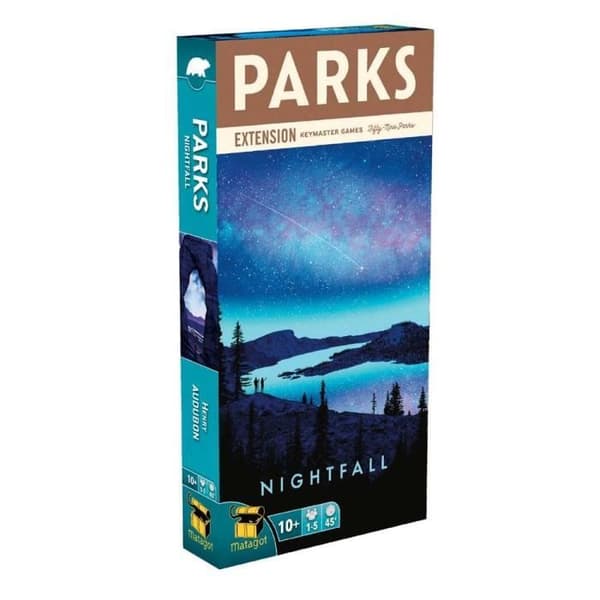 Matagot Parks Nightfall brädspel - MATAGOT - Strategispel - Blandat - 1 spelare eller fler - Blå