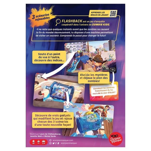 Flashback Zombie Kidz - Brädspel