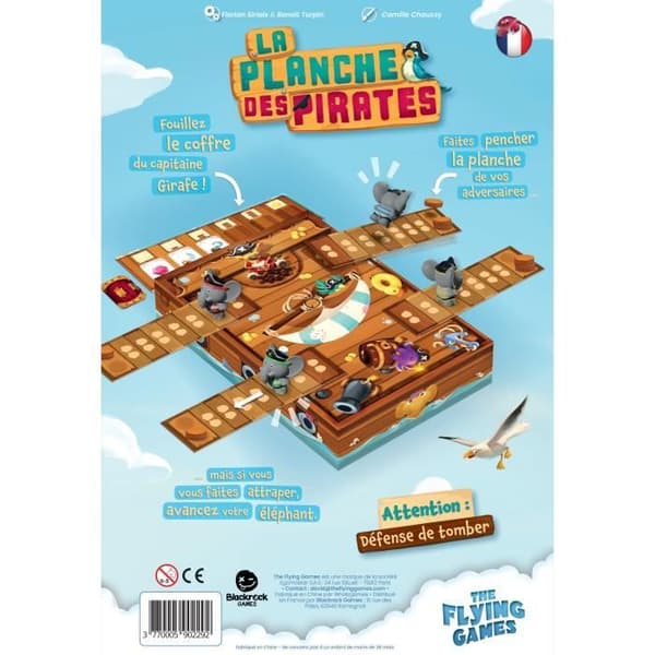 Brädspel - BLACKROCK - THE PIRATES BOARD - Festspel - Blandat - Blå