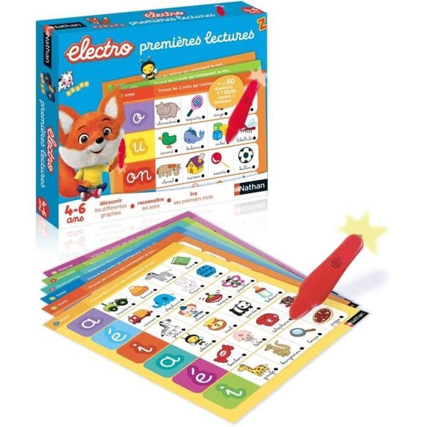 Elektroniskt spel - NATHAN - Electro Premières föreläsningar - Frågor och svar för att upptäcka språket