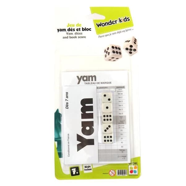 COFALU KIM'PLAY Yam and Block Game