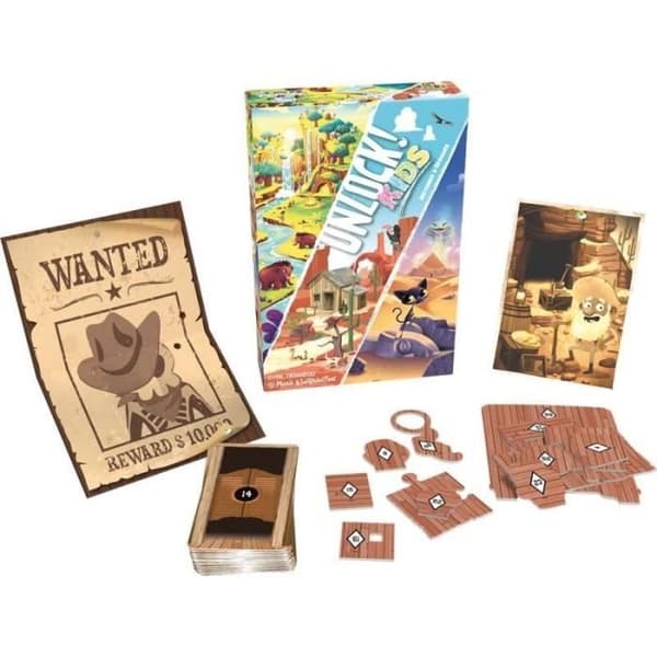Låsa upp! Kids Histoires Epoques - Asmodee - Brädspel - Gåtor och äventyr för barn