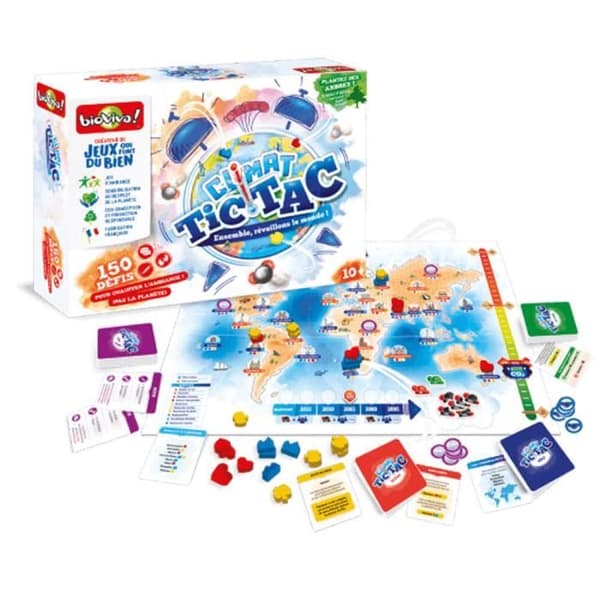 Brädspel - BIOVIVA - Climat Tic-Tac - 10 år gammal - Barn - Blandat - Festspel