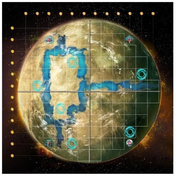 Brädspel - Planet Unknown - Strategi och nöje - Blandat - Vit - Vuxen - 14 år och äldre