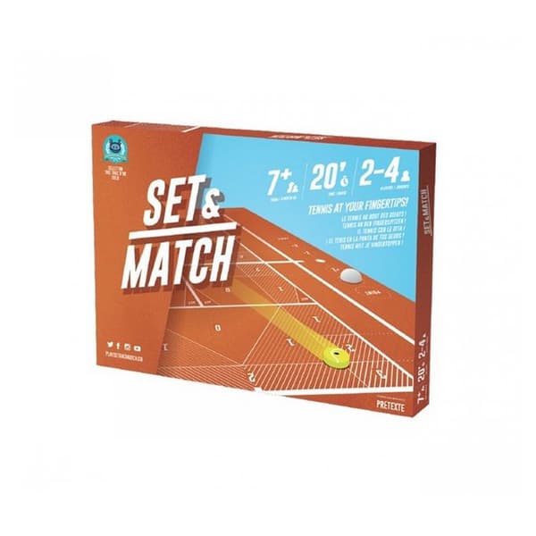 Brädspel - ASMODEE - Set &amp; Match - Reflektion och strategispel - 25 min - Mixat - Från 7 år