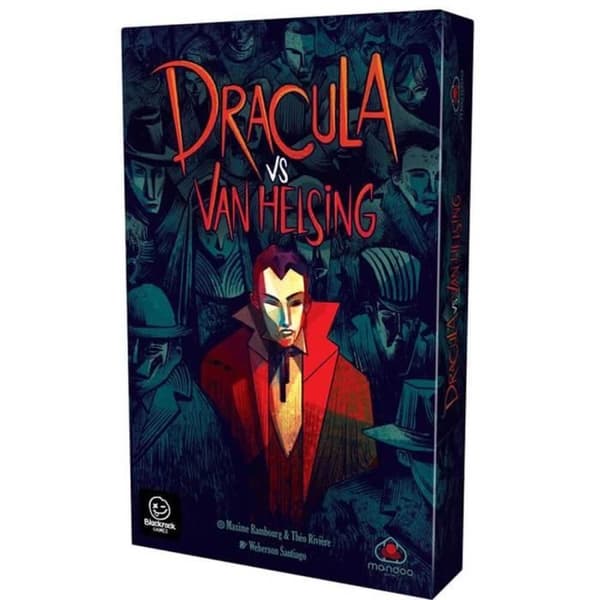 Brädspel - BLACKROCK - Dracula vs Van Helsing - 2 spelare - 30 min