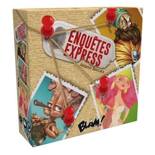 Brädspel - Blam! - Express Investigation 1 - Pussel- och strategispel
