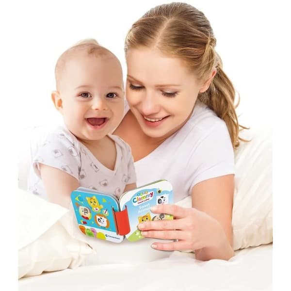 Clementoni - Cubes &amp; Animals Soft Clemmy - 6 kuber + 3 tecken + Bok