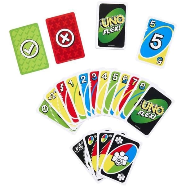 UNO FLEX - MATTEL-SPEL - HMY99 - MATTEL UNO-KORTSPEL