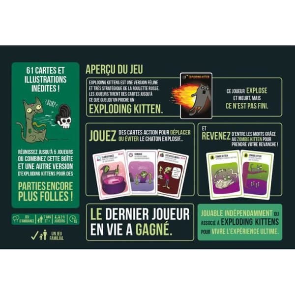 Exploding Kittens: Zombie Kittens