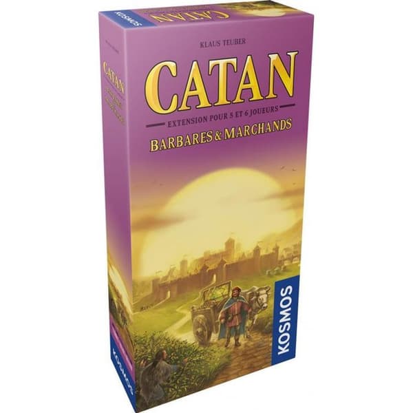Brädspel - Catan - Barbarians and Merchants - 5 till 6 spelare - Från 10 år - Förlängning