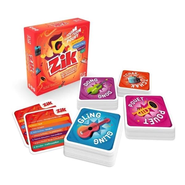 Bluffspel - BLACKROCK - Zik Single Color - 30 min - 2 spelare eller fler - Blandat