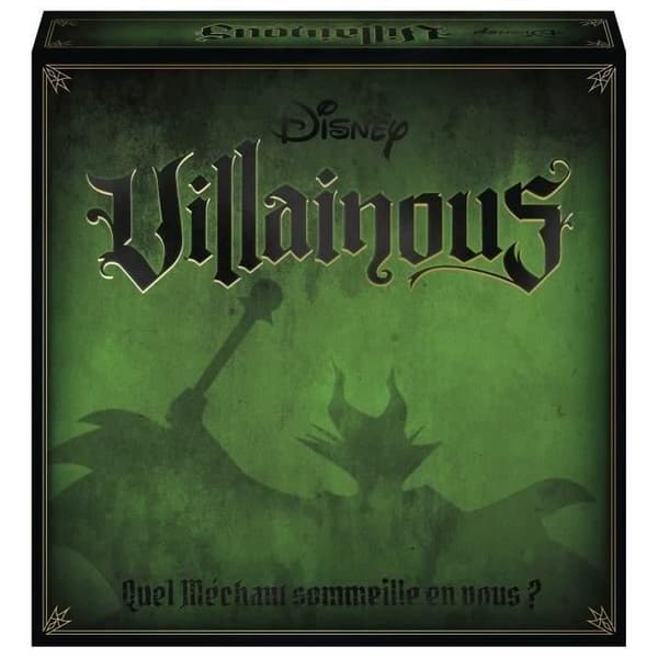 Villainous Disney Family strategispel, uppslukande och djävulskt, 2 till 6 spelare, från 10 år och uppåt, Ravensburger