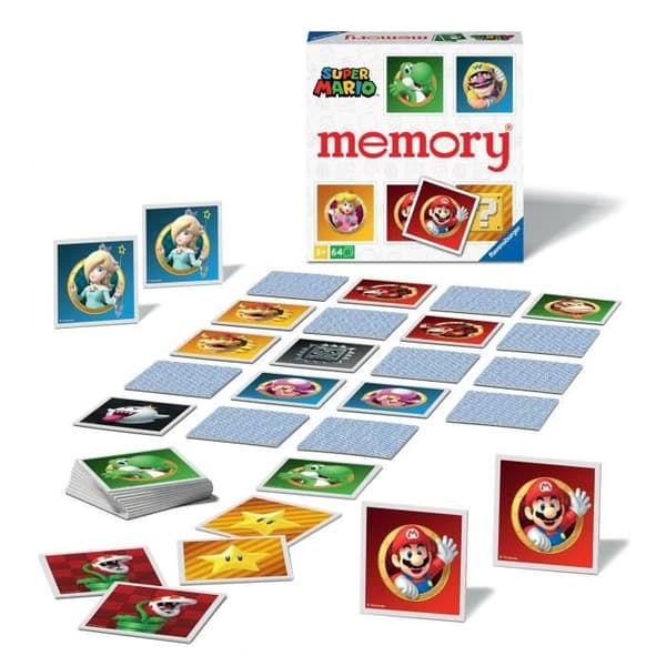 Memory Super Mario Ravensburger - Pedagogiskt spel för barn från 3 år
