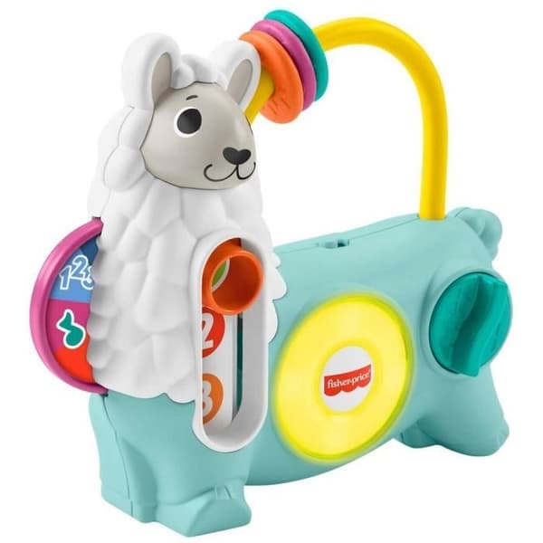 Fisher-Price-Linkimals Emma the Lama, tidig inlärningsleksak, fransk version HNM89