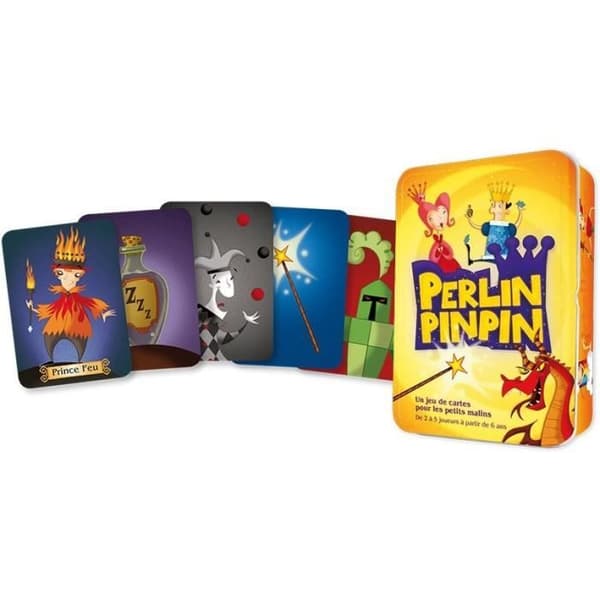 Perlin Pinpin | Brädspel | Från 6 år | 2 till 5 spelare | 20 minuter | Cocktailspel