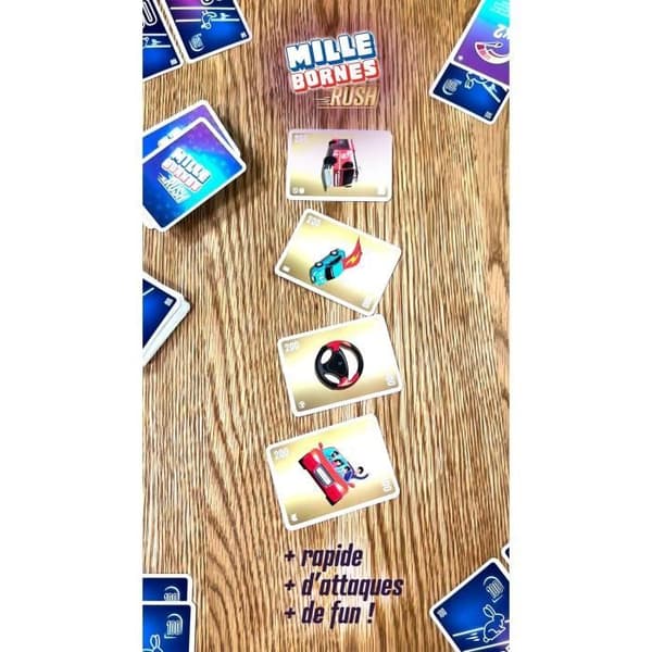 Mille Bornes Rush - Spel