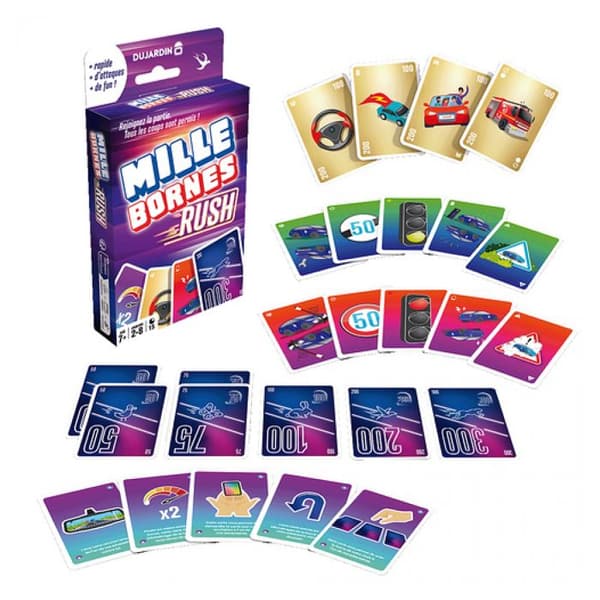 Mille Bornes Rush - Spel