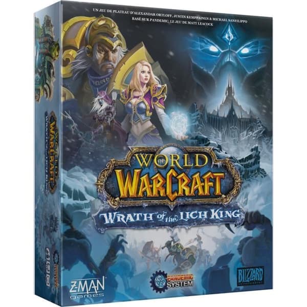 Z-Man-spel | Pandemic World Of Warcraft| Brädspel | Från 8 år | 2 till 4 spelare | 45 minuter